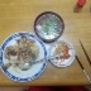 簡単♪白菜と油揚げのお吸い物